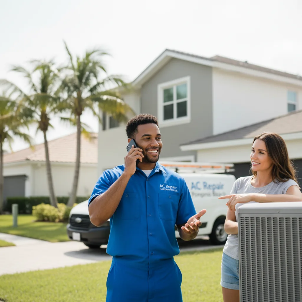 AC Repair Pompano Beach customer support in Diamond